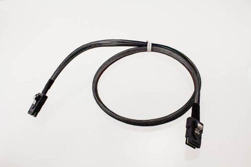 Amphenol Mini-SAS Straght-to-Straight w/ Sidebands Cable