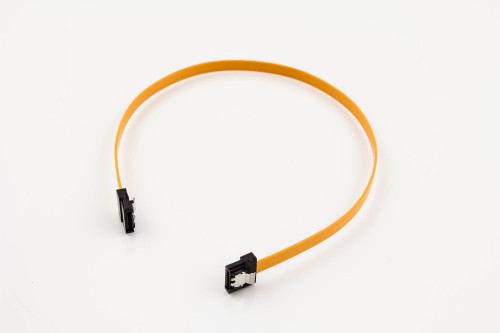 Mini-SATA Cable (Straight to Straight with Latch) Yellow