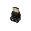 HDMI Male to HDMI Female 270 Degree Adapter, Black