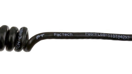 Cat6 Coiled Bulk Cable, FlexLite™ UTP 28AWG Stranded, PVC Coiled Marking