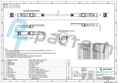 DAC Cable - Rapide II™ 25G SFP28 Passive Twinax Cable - Image 5