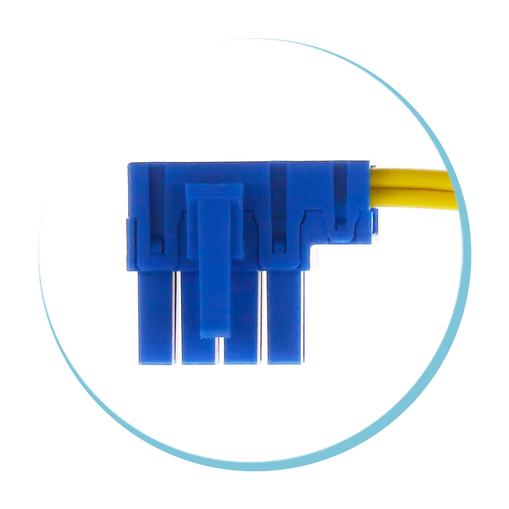 8P PCIE Left Angled Connector