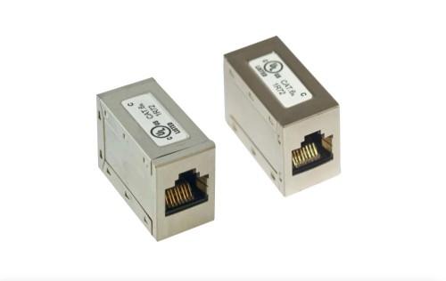 Cat6A Shielded Inline Coupler