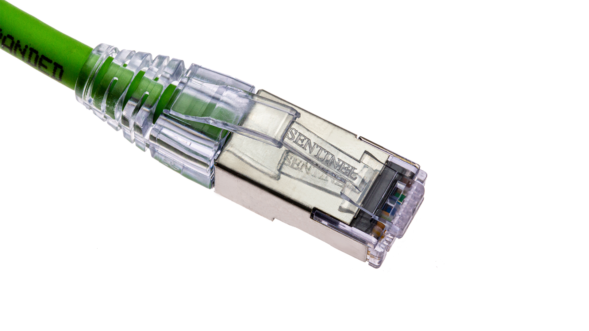 Sentinel Rj45 Jack NEW Sentinel® RJ45 Connectors with Thin CAT6A 28AWG Cable - FlexPremium ...