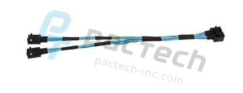 Oculink 42pin RAx2 to HD Mini SAS 36pin x2
