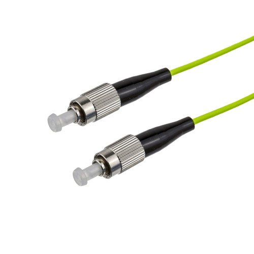 Qualite Fibers™ OM5, OFNR Jacket, Multimode 50/125 2.0mm, UL with Corning Fiber, FC/UPC to FC/UPC