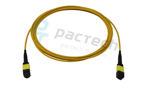 OS2 24F Multi Mode 9/125 G657A1, MTP/APC to MTP/APC, 3.0mm with OFNP Jacket, UL with Corning Fiber