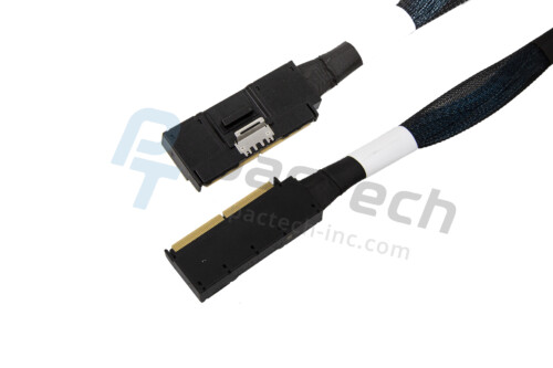 Amphenol MCIO 16i 124Pin Left Side Exit to Right Side Exit With Active Latch