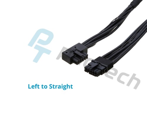 <img src="https://jpc-pt.com/wp-content/uploads/2024/03/ai-icon3.png"> G-Power GPU Cables for NVIDIA GeForce RTX 4090, RTX 4080, RTX 4080 SUPER, RTX 4070Ti, RTX 4070Ti SUPER, RTX 4070, RTX 3090Ti, RTX 3090, RTX 3080 Ti, RTX 3080, H100, H200 <br> Left Angled 12V 2x6 H++ (12+4Pin) PCB Receptacle & 14AWG wires that could support Up to 600W output